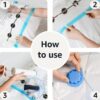 Vacuum compression space-saving storage bag for clothes packing - Image 4