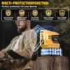Ecarke Outdoor Generato Battery Converter with 2 USB&LED&AC Battery Powered Outlet - Image 3
